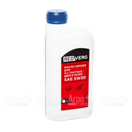 Масло зимнее RedVerg SAE 5W30 1 л для 4-х тактных двигателей в Волжском