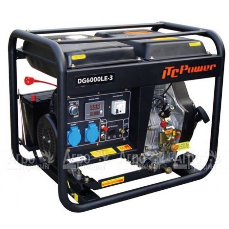 Дизельный генератор ITC Power DG6000LEK-3+ (дистанционный запуск+разъем для АВР) в Волжском