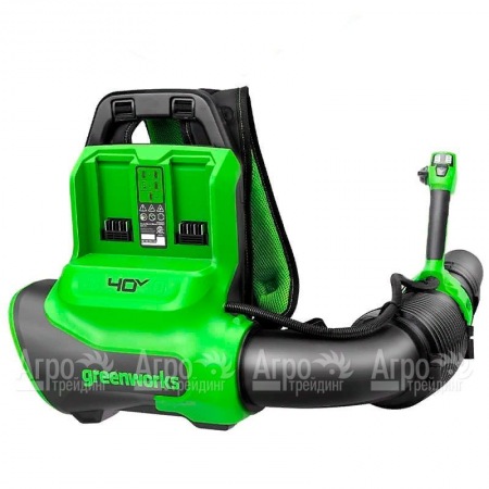 Воздуходувка аккумуляторная GreenWorks 40V 2408107 (без аккумулятора и зарядного устройства)  в Волжском