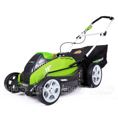 Газонокосилка аккумуляторная GreenWorks G-Max G40LM45 40V 45 см (без батареи и зарядного устройства) в Волжском