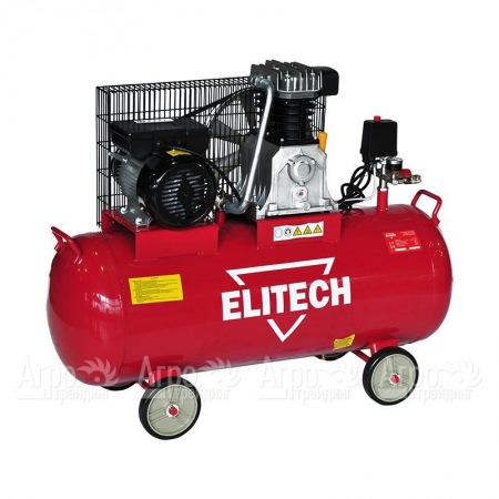 Компрессор ременной масляный Elitech КПР 100/450/2.2 в Волжском