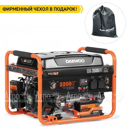 Бензогенератор Daewoo GDA 3500DFE 2.8 кВт в Волжском