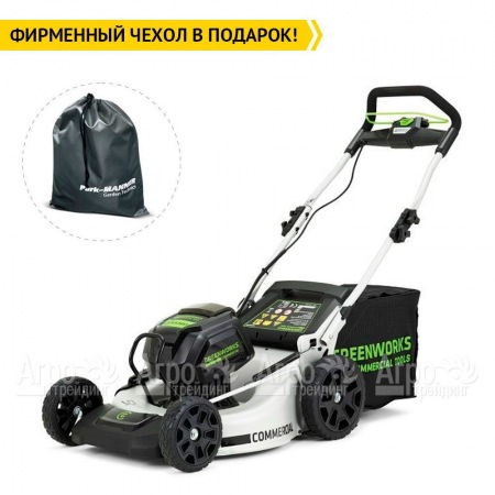 Газонокосилка аккумуляторная GreenWorks GC82LM51SP2 (без аккумулятора и зарядного устройства)  в Волжском