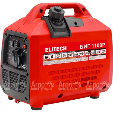 Бензогенератор инверторный Elitech БИГ 1100Р 1 кВт в Волжском