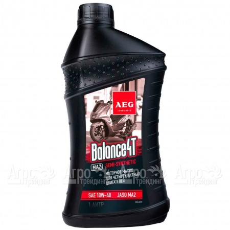 Масло AEG Balance п/с SAE 10W-40 JASO-MA2 1 л для 4-х тактных двигателей  в Волжском