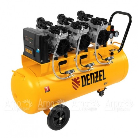 Компрессор безмасляный малошумный Denzel DLS 2250/100  в Волжском
