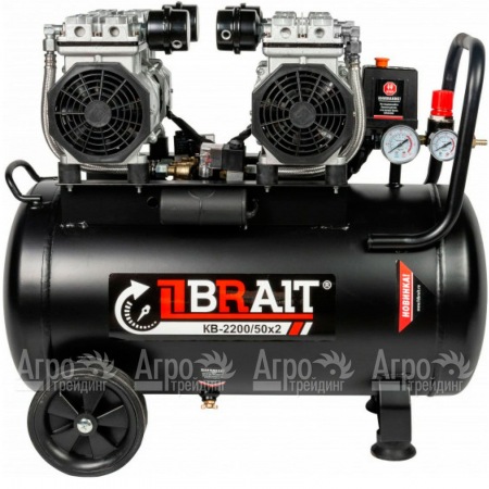 Компрессор безмаслянный Brait КB-2600/50Х2 в Волжском