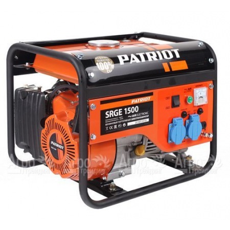 Бензогенератор Patriot Max Power SRGE 1500 1 кВт в Волжском