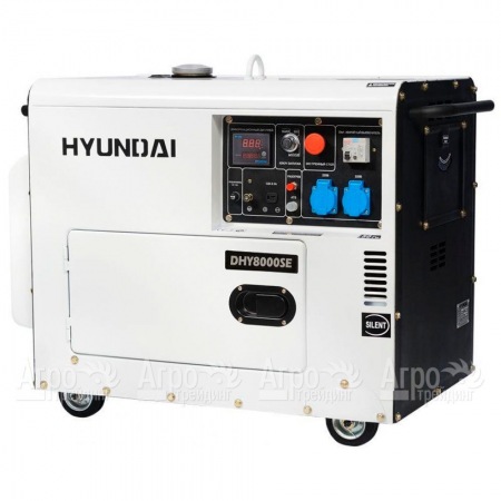 Дизельгенератор Hyundai DHY 8000SE 5,5 кВт  в Волжском