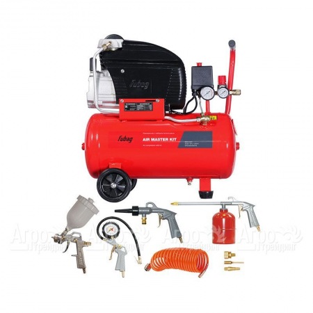 Компрессор масляный Fubag Air Master Kit + набор из 6 предметов  в Волжском