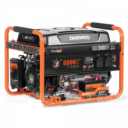 Бензин-газовый генератор Daewoo GDA 3500 DFE 2.8 кВт в Волжском