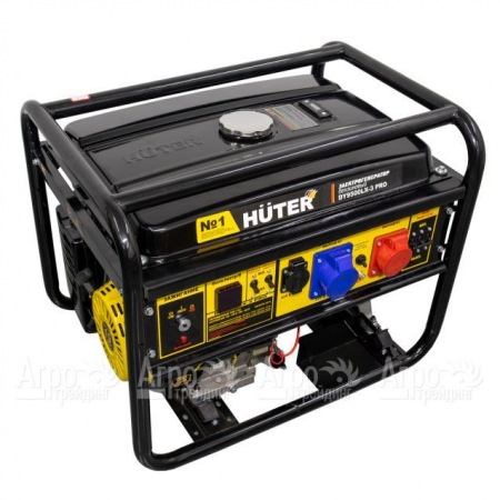 Бензогенератор Huter DY9500LX-3 Pro 7.8 кВт в Волжском