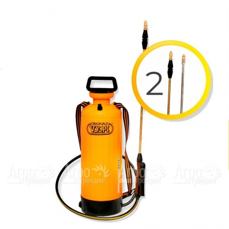 Помповый телескопический опрыскиватель Volpi Garden Telescopic 8l в Волжском