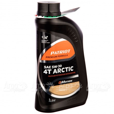 Масло полусинтетическое Patriot G-Motion SAE 5W-30 4Т Arctic 1 л для 4-х тактных двигателей  в Волжском