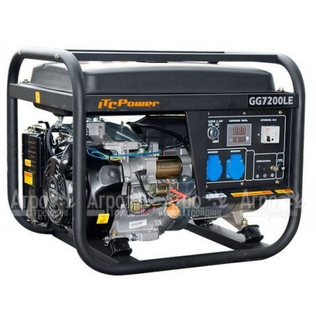 Бензиновый генератор ITC Power GG7200LE 5,0 кВт в Волжском