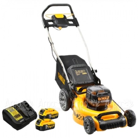 Газонокосилка аккумуляторная Dewalt DCMW564P2 в Волжском