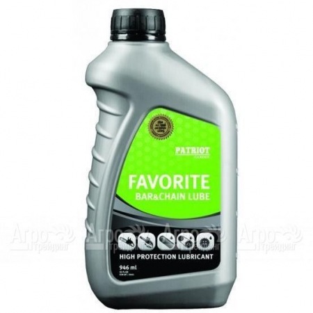 Масло Patriot Favorite Bar&#38;Chain Lube 946 мл для смазки цепей в Волжском