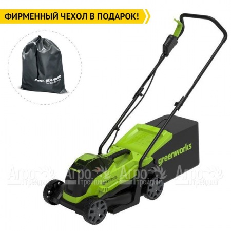 Газонокосилка аккумуляторная GreenWorks GD24LM33K2 в Волжском