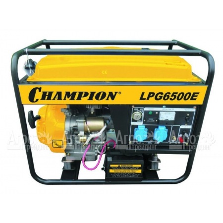 Бензин-газовый генератор Champion LPG6500E 5 кВт в Волжском