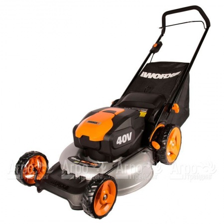 Газонокосилка аккумуляторная Worx WG751E в Волжском