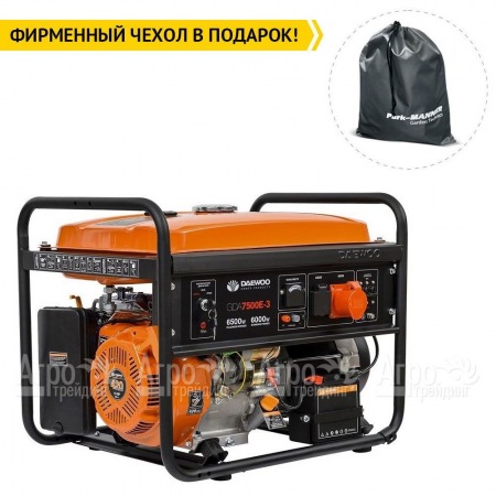 Бензогенератор Daewoo GDA 7500E-3 6 кВт в Волжском