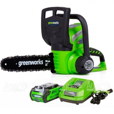 Аккумуляторная пила GreenWorks G40CS30II-12" 2 Ач в Волжском