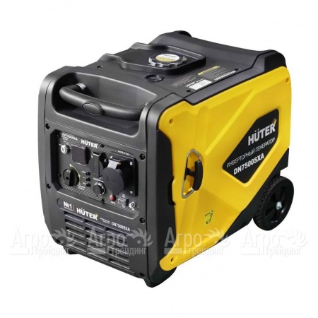Бензогенератор инверторный Huter DN7500SXA 5.5 кВт в Волжском