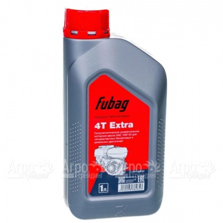 Масло моторное полусинтетическое Fubag 4Т Extra SAE 10W40 1 л для 4-тактных двигателей в Волжском