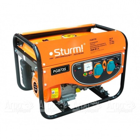 Бензогенератор Sturm PG8735 3 кВт в Волжском