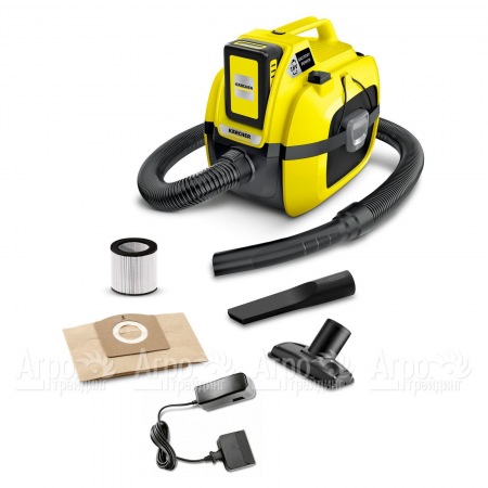 Хозяйственный пылесос Karcher WD 1 Compact Battery (без аккумулятора и зарядного устройства) в Волжском