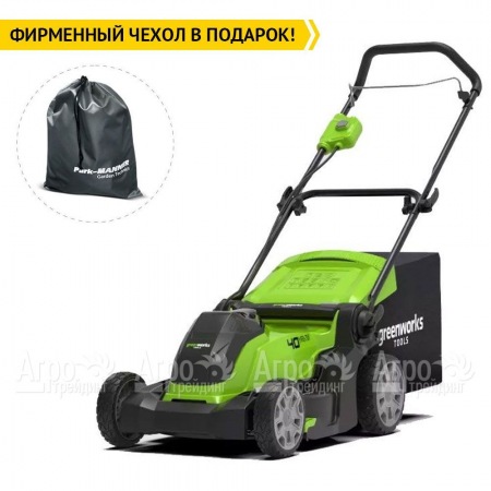 Газонокосилка аккумуляторная GreenWorks G40LM41 (без аккумулятора и зарядного устройства) в Волжском