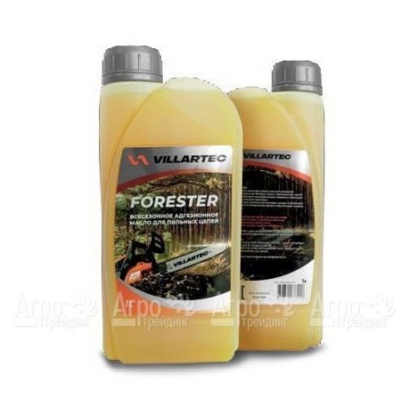 Всесезонное адгезионное масло Villartec Forester 1 л для пильных цепей в Волжском