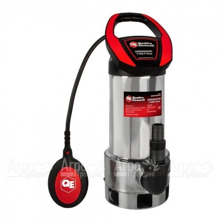Дренажный насос Quattro Elementi Drenaggio 1100 F Inox в Волжском