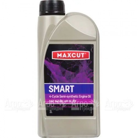 Масло MaxCUT Smart 4T Semi-Synthetic, 1 л для 4-х тактных двигателей в Волжском