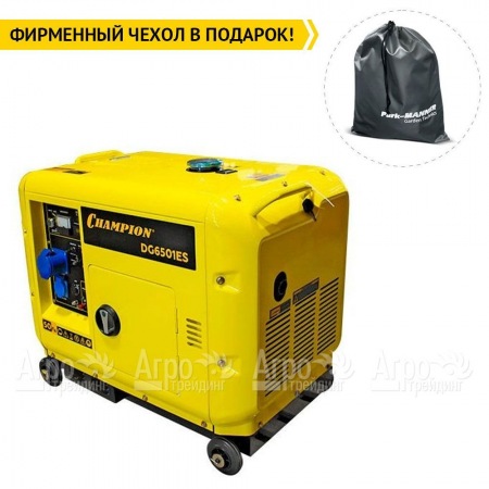 Дизельгенератор Champion DG6501ES+ATS 5 кВт в Волжском