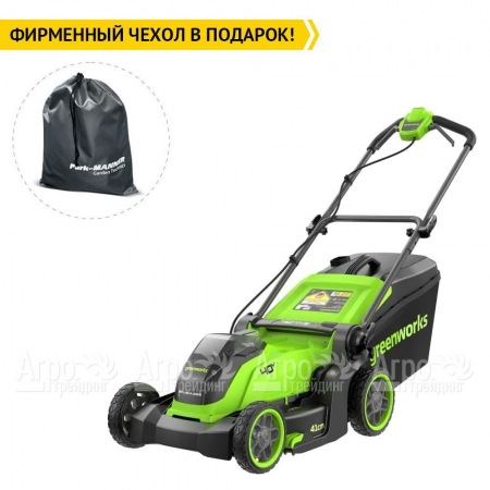 Газонокосилка аккумуляторная GreenWorks GD40LM411 (без аккумулятора и зарядного устройства) в Волжском