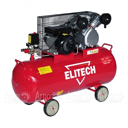 Компрессор ременной масляный Elitech КПР 100/400/2.2 в Волжском