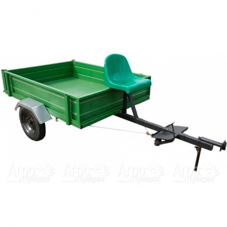 Тележка прицепная ТПМ-350 зеленая для мотоблоков RedVerg в Волжском