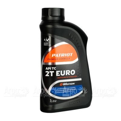 Масло полусинтетическое Patriot G-Motion 2Т Euro 1 л для 2-х тактных двигателей в Волжском