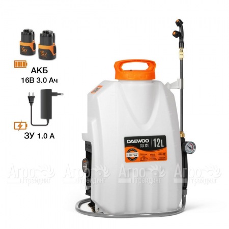 Аккумуляторный опрыскиватель Daewoo DSA 12Li SET в Волжском