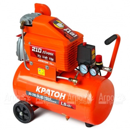 Компрессор поршневой масляный Кратон AC-210-24-DD в Волжском