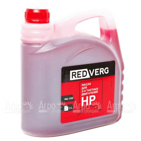 Масло минеральное RedVerg 3 л для 2-х тактных двигателей в Волжском