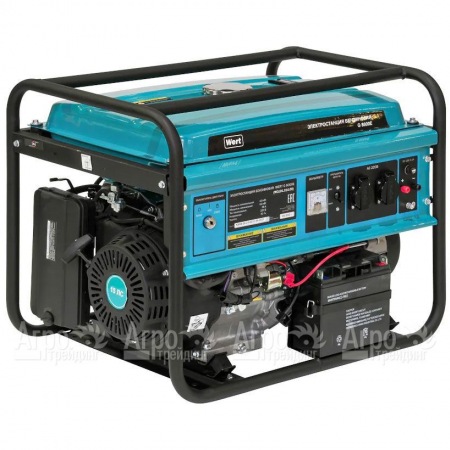 Бензогенератор Wert G 8000E (W0101.014.00) 6 кВт в Волжском