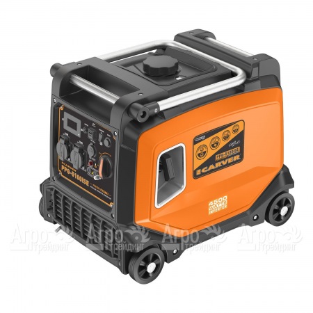 Бензиновый генератор инверторный Carver PPG-5100ISE 4 кВт  в Волжском