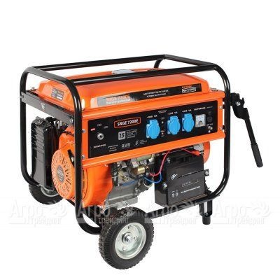 Бензогенератор Patriot Max Power SRGE-7200E 6 кВт   в Волжском