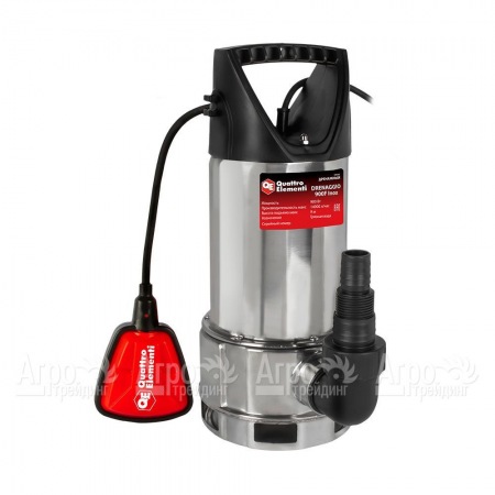 Дренажный насос Quattro Elementi Drenaggio 900 F Inox в Волжском