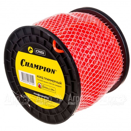 Корд триммерный Champion Twisted Square 4.0мм, 95м (витой квадрат)+нож  в Волжском