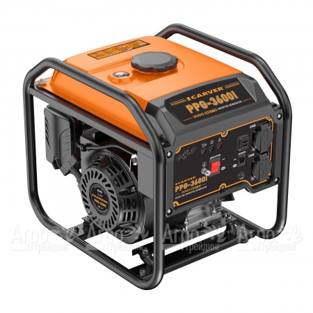 Бензогенератор инверторный Carver PPG-3600I 2.8 кВт  в Волжском
