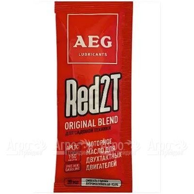 Масло минеральное AEG RED 2T Original blend API TC 20 мл для 2-х тактных двигателей в Волжском