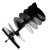 Бур двухзаходный (шнек) 50х100 см для Oleo-Mac MTL85R в Волжском